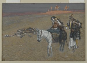 The Flight into Egypt, illustration from The Life of Our Lord Jesus Christ by James Jacques Joseph Tissot