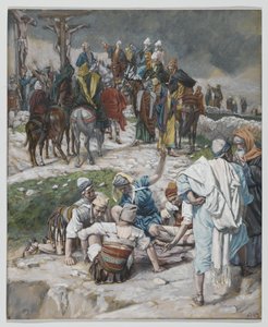 The Garments Divided by Cast Lots, illustration from The Life of Our Lord Jesus Christ