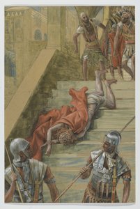 The Holy Stair, illustration from The Life of Our Lord Jesus Christ by James Jacques Joseph Tissot