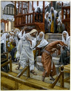 The Man Possessed of a Devil in the Synagogue, illustration for The Life of Christ