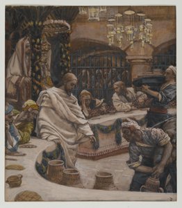 The Marriage at Cana, illustration from The Life of Our Lord Jesus Christ