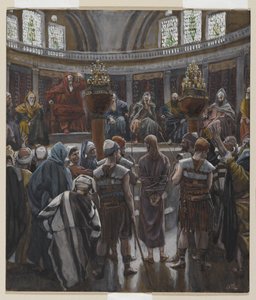 The Morning Judgement, illustration from The Life of Our Lord Jesus Christ