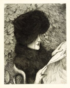 The Newspaper by James Jacques Joseph Tissot
