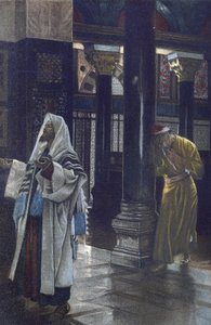 The Pharisee and the Publican by James Jacques Joseph Tissot