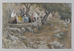 The Primacy of Saint Peter, illustration from The Life of Our Lord Jesus Christ