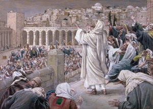 The Voice from Heaven, illustration for The Life of Christ
