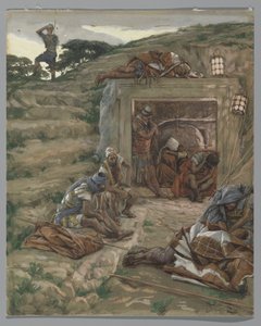 The Watch Over the Tomb, illustration from The Life of Our Lord Jesus Christ by James Jacques Joseph Tissot