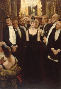 The Most Beautiful Woman in Paris by James Jacques Joseph Tissot