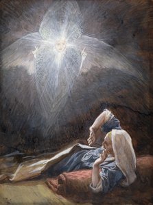 Vision of St. Joseph, illustration for The Life of Christ by James Jacques Joseph Tissot