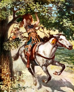 Absalom Hanging on the Oak Tree