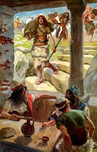David Returns to Achish