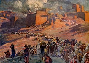 The Flight of the Prisoners by James Jacques Joseph after Tissot