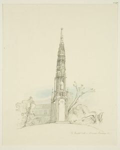 Bristol High Cross in Stourhead Gardens by James Johnson