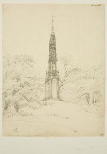 Bristol High Cross in Stourhead Gardens, 25th May 1819 by James Johnson
