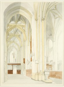 Interior of Bristol Cathedral by James Johnson