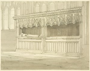 Monument to Sir Thomas Mede in St Mary Redcliffe by James Johnson