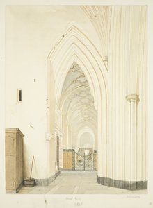 North Aisle of St Mary Redcliffe, looking East by James Johnson