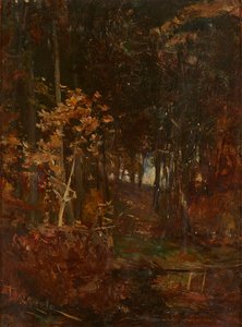 A Wooded Path by James Lawton Wingate