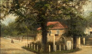 The War Memorial Triangle in East Sheen by James Lewis