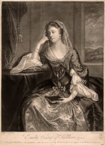 Emily, Countess of Kildare by James MacArdell