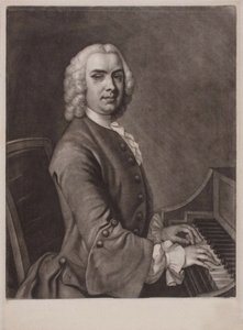 Portrait of the Organist and Composer John Stanley 1712-1786 by James MacArdell