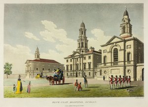 Blue-Coat Hospital, Dublin by James Malton