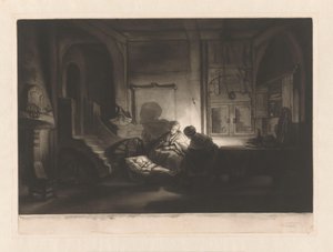 Holy Family at Evening by James McArdell