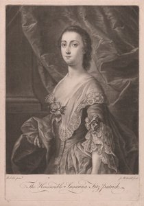 The Honourable Susanna Fitzpatrick by James McArdell