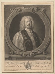 Thomas Secker, Lord Bishop of Oxford