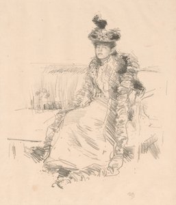 A Lady Seated