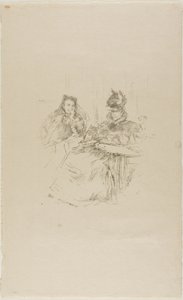 Afternoon Tea by James Abbott McNeill Whistler