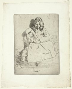Annie, Seated by James McNeill Whistler