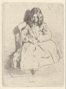 Annie, Seated by James Abbott McNeill Whistler