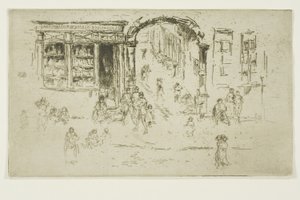 Archway, Brussels by James Abbott McNeill Whistler