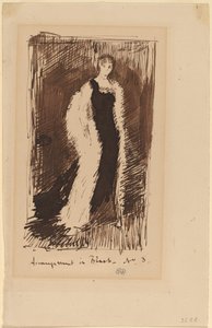 Arrangement in Black - No.3 by James Abbott McNeill Whistler