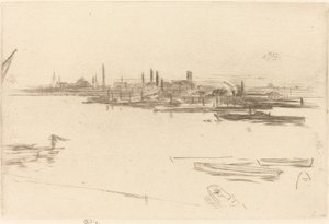 Battersea: Dawn by James Abbott McNeill Whistler