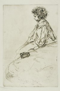 Bibi Lalouette by James Abbott McNeill Whistler