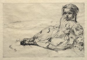 Bibi Valentin by James McNeill Whistler