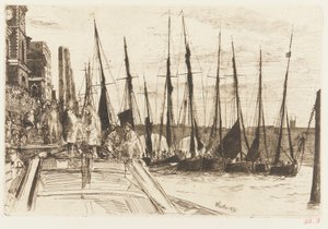 Billingsgate by James Abbott McNeill Whistler
