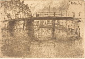 Bridge, Amsterdam by James Abbott McNeill Whistler