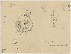 Butterfly (front); Fragment of Butterfly (back)