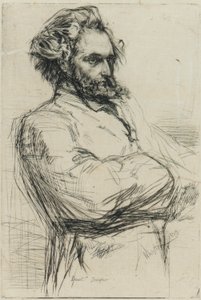 C.L. Drouet, Sculptor by James Abbott McNeill Whistler
