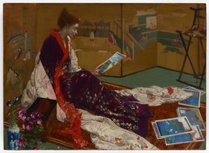 Caprice in Purple and Gold: The Golden Screen by James Abbott McNeill Whistler