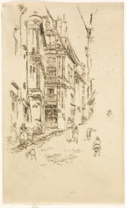 Chancellery, Loches by James McNeill Whistler