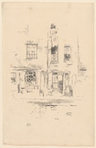 Churchyard by James Abbott McNeill Whistler