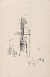 Cocks and Hens, Hotel Colbert by James McNeill Whistler