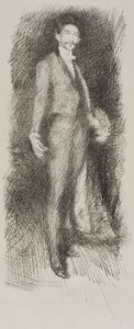 Count Robert de Montesquiou, No. 2 by James Abbott McNeill Whistler