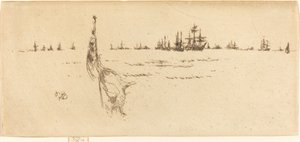 Dipping the Flag by James Abbott McNeill Whistler