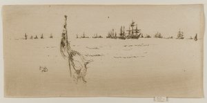 Dipping the Flag by James Abbott McNeill Whistler