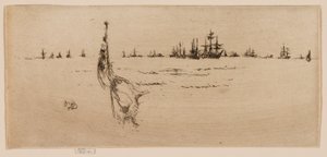Dipping the Flag by James Abbott McNeill Whistler